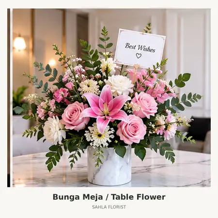 Bunga Meja Casablanca