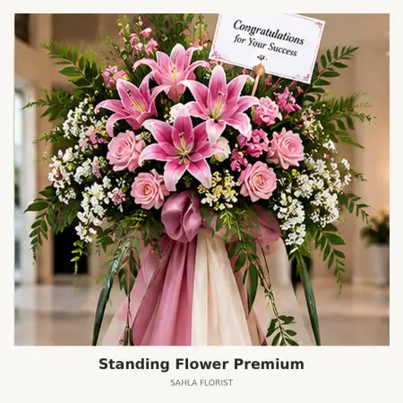 Standing Flowers Casablanca